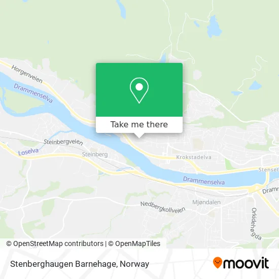 Stenberghaugen Barnehage map