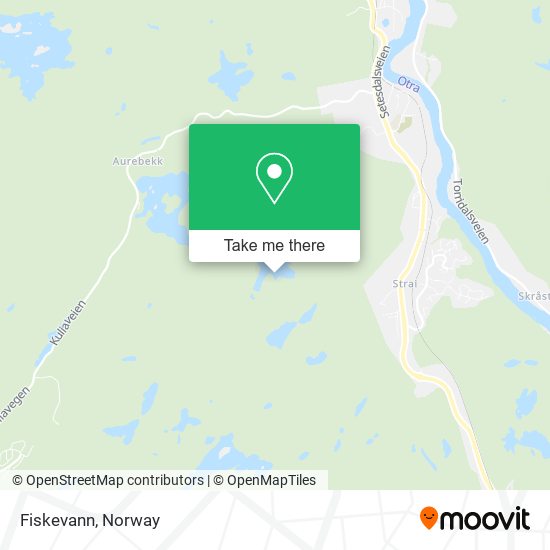 Fiskevann map