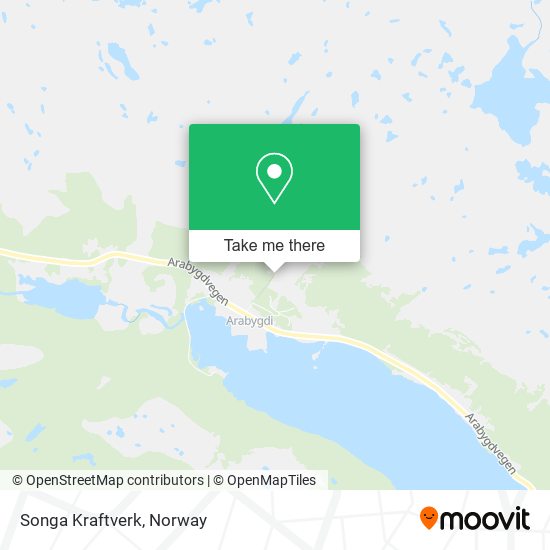 Songa Kraftverk map