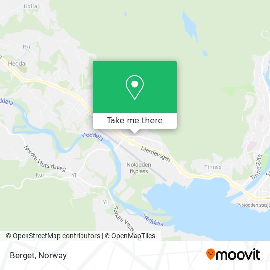 Berget map