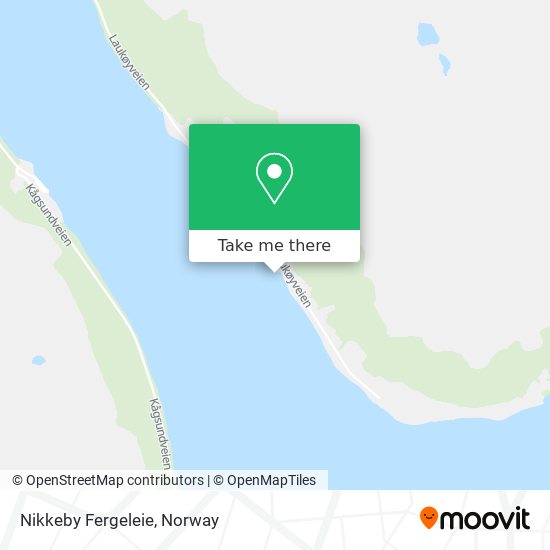 Nikkeby Fergeleie map