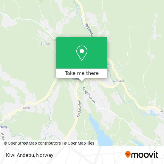 Kiwi Andebu map