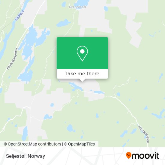 Seljestøl map