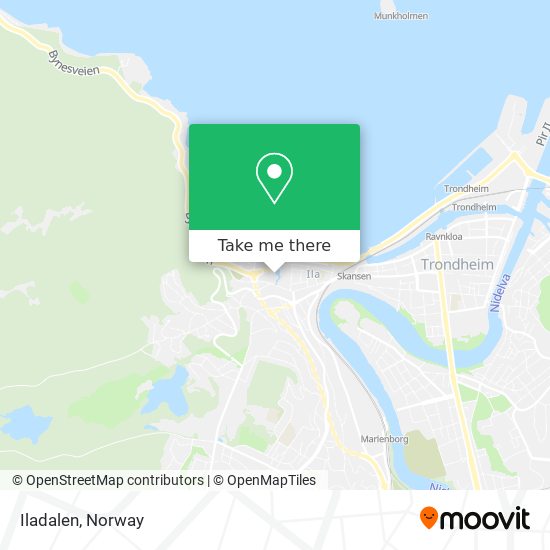 Iladalen map