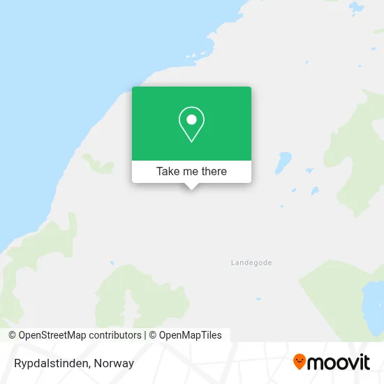 Rypdalstinden map