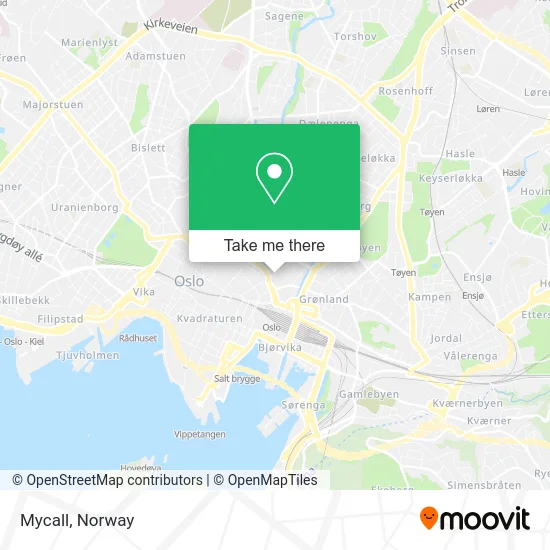 Mycall map