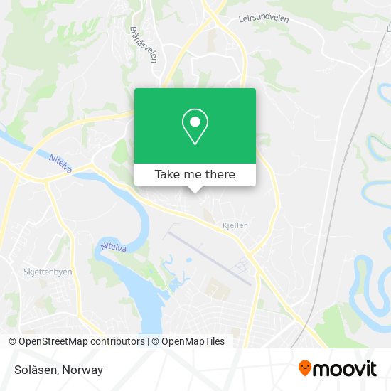 Solåsen map