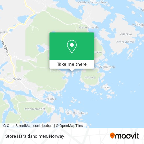 Store Haraldsholmen map