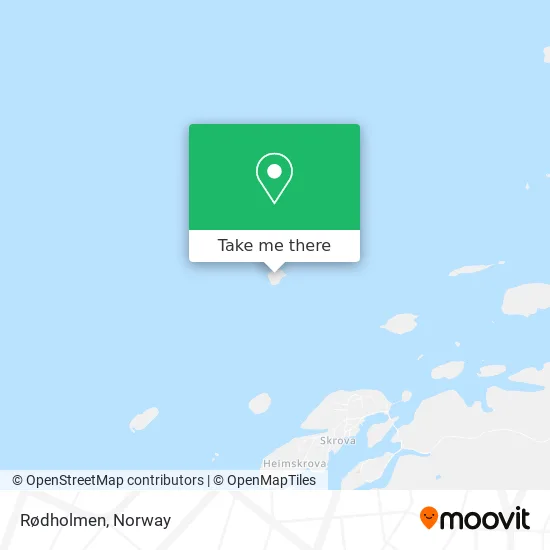 Rødholmen map