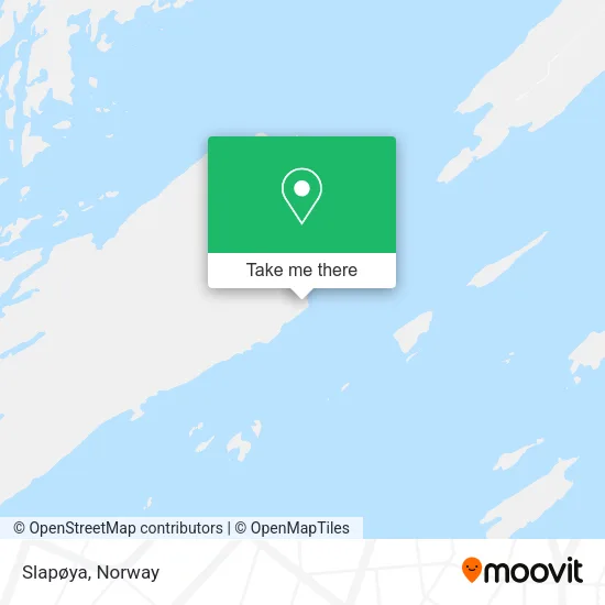 Slapøya map