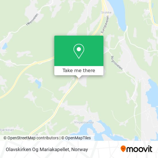 Olavskirken Og Mariakapellet map