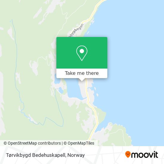 Tørvikbygd Bedehuskapell map