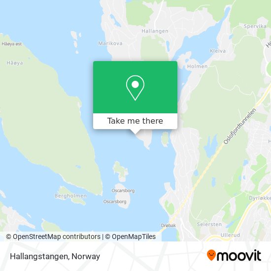 Hallangstangen map