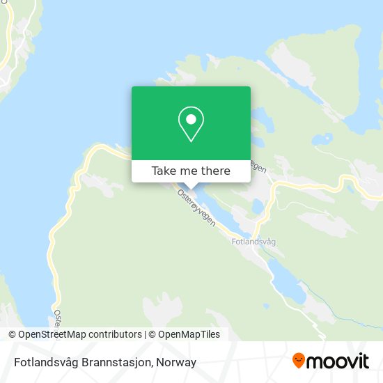 Fotlandsvåg Brannstasjon map