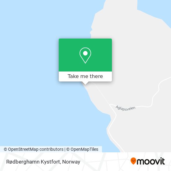 Rødberghamn Kystfort map