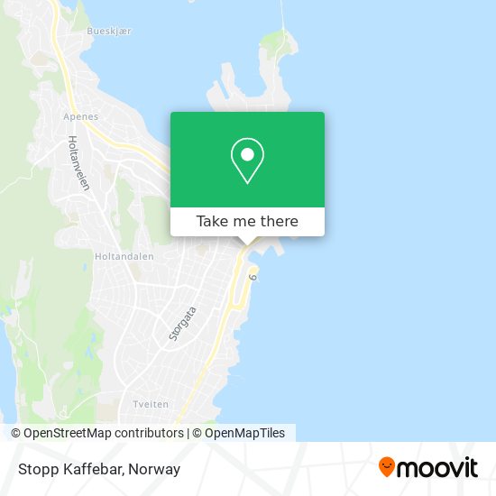 Stopp Kaffebar map