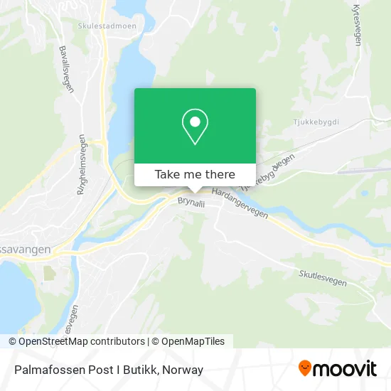 Palmafossen Post I Butikk map