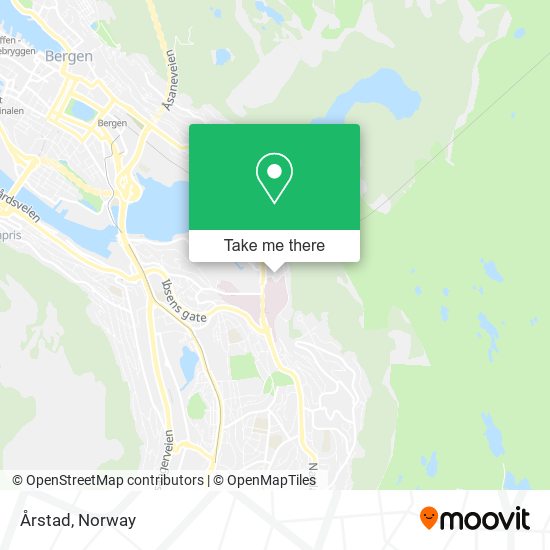 Årstad map