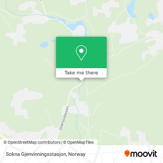 Sokna Gjenvinningsstasjon map