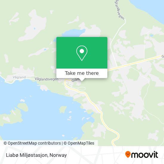 Liabø Miljøstasjon map