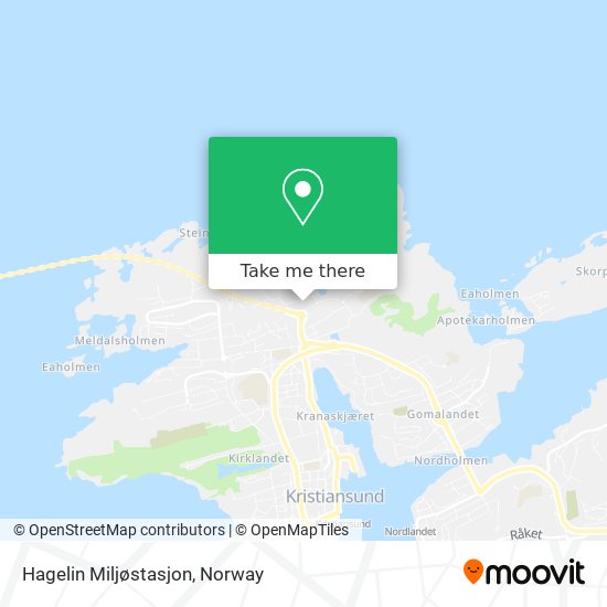 Hagelin Miljøstasjon map