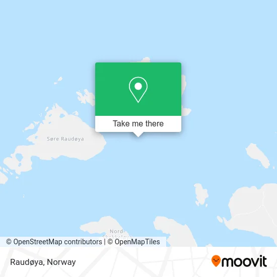 Raudøya map