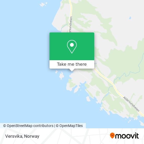 Versvika map