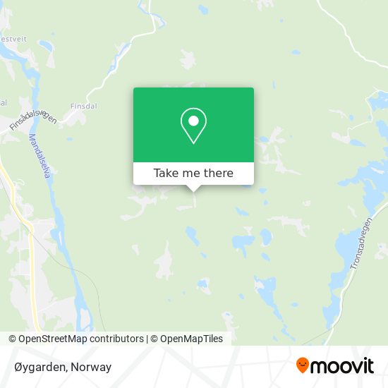 Øygarden map