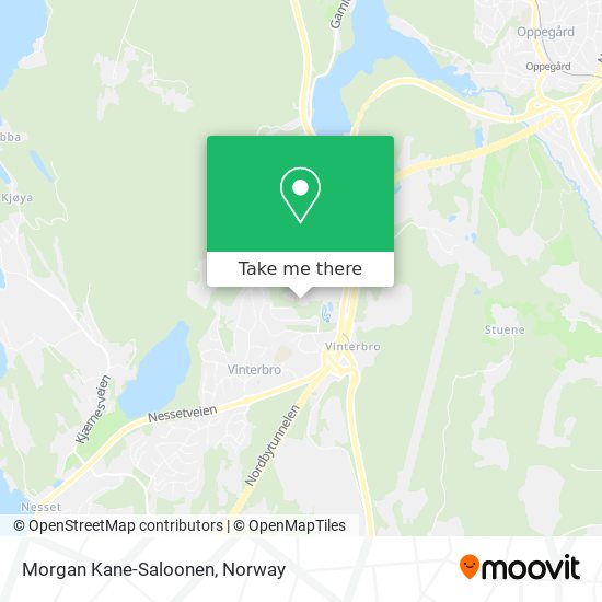 Morgan Kane-Saloonen map