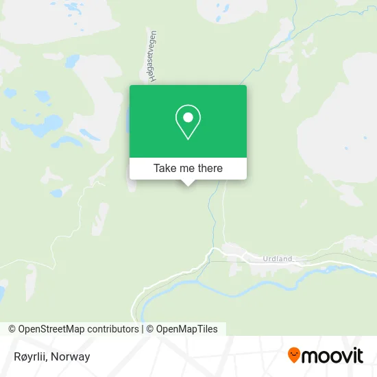 Røyrlii map