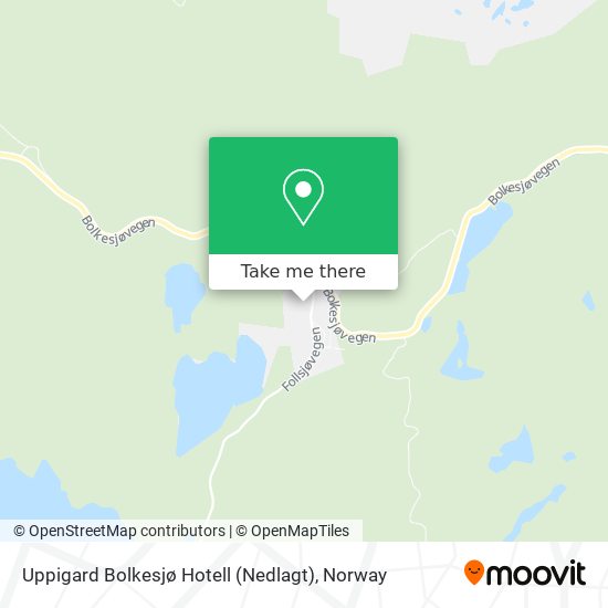 Uppigard Bolkesjø Hotell (Nedlagt) map