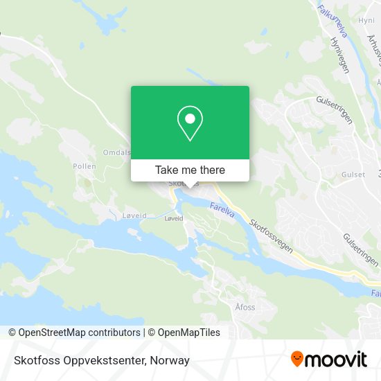 Skotfoss Oppvekstsenter map