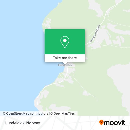 Hundeidvik map