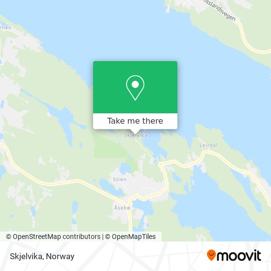 Skjelvika map