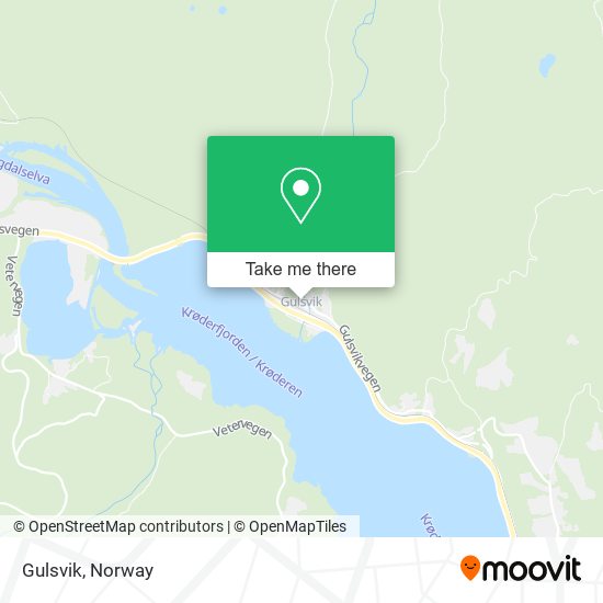 Gulsvik map