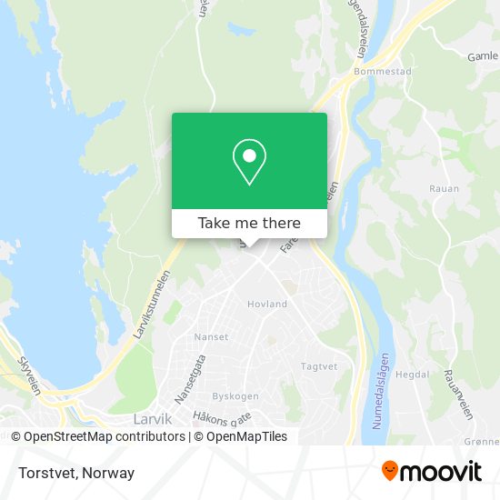 Torstvet map