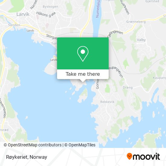 Røykeriet map