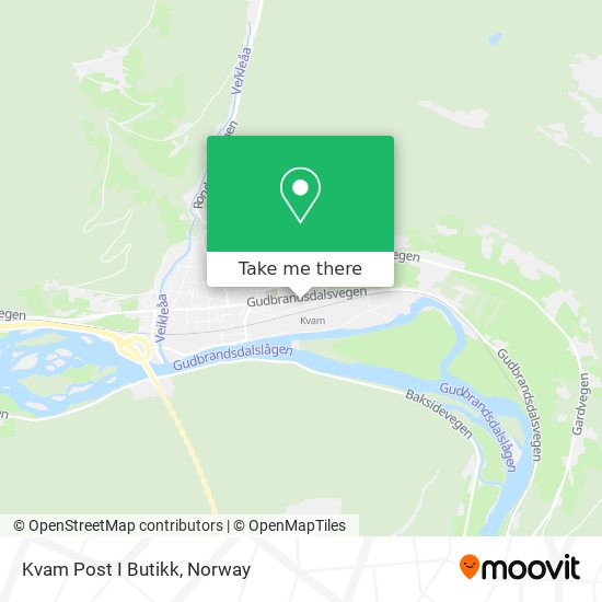 Kvam Post I Butikk map