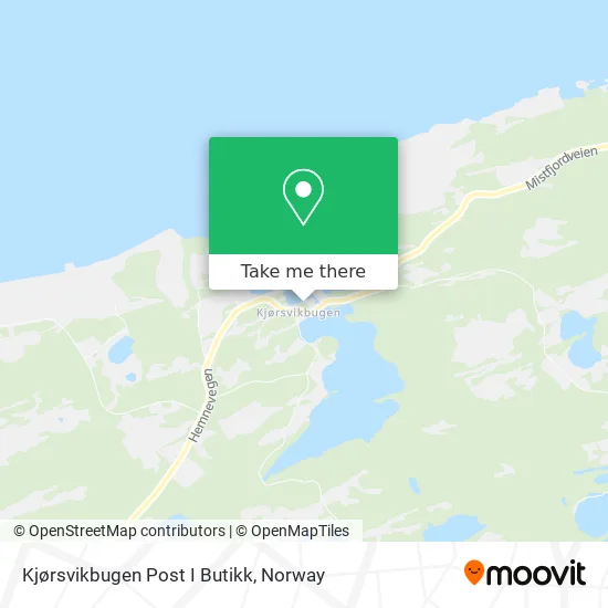 Kjørsvikbugen Post I Butikk map
