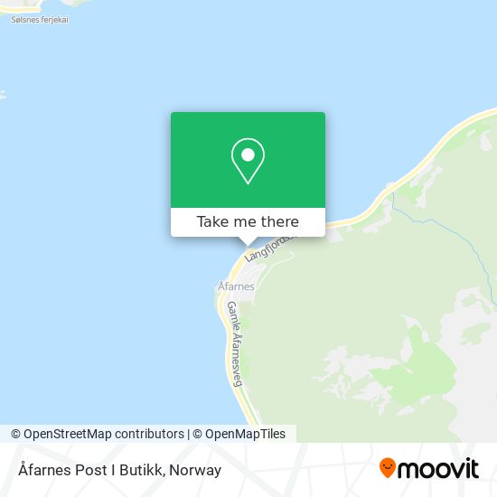 Åfarnes Post I Butikk map