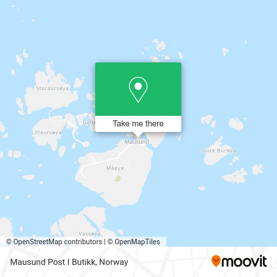 Mausund Post I Butikk map