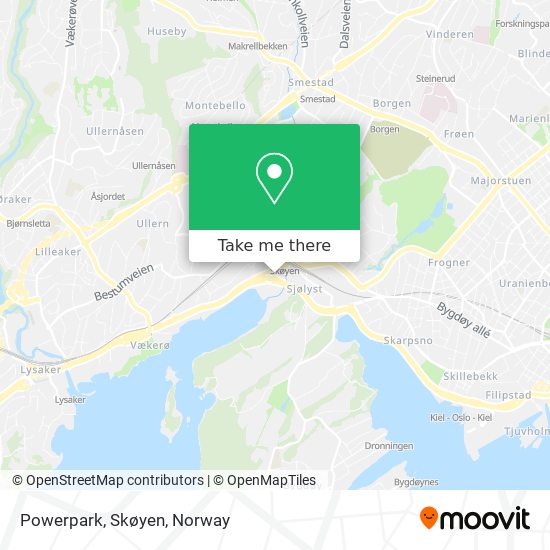 Powerpark, Skøyen map