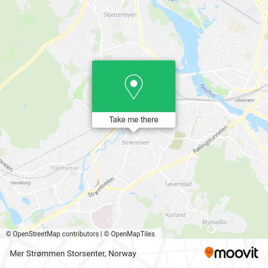 Mer Strømmen Storsenter map