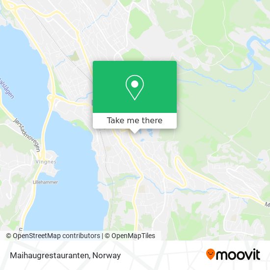 Maihaugrestauranten map