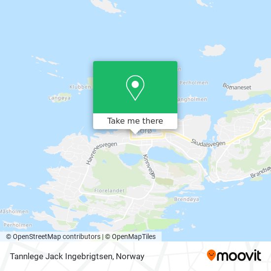 Tannlege Jack Ingebrigtsen map