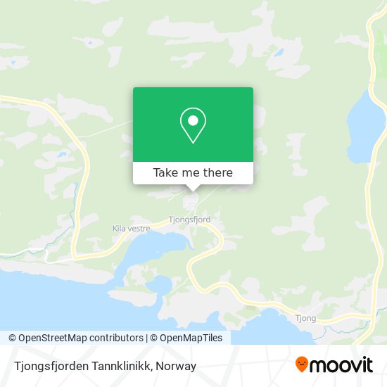 Tjongsfjorden Tannklinikk map