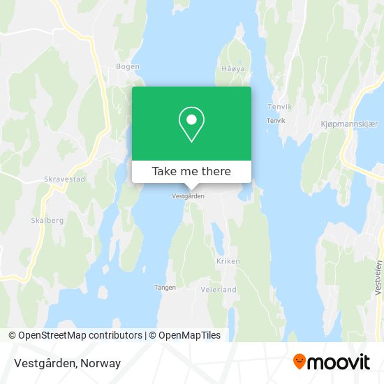 Vestgården map