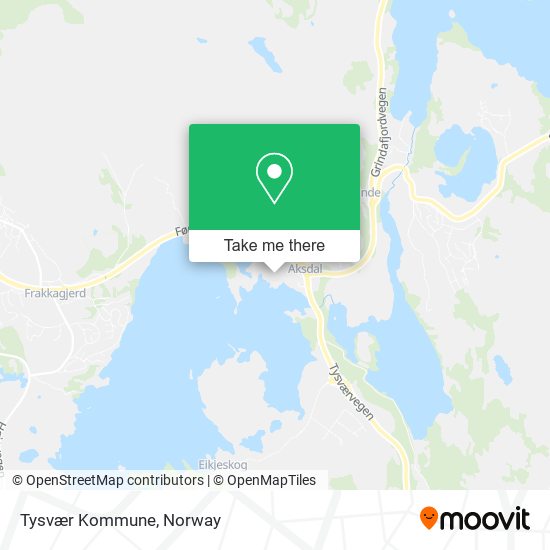 Tysvær Kommune map