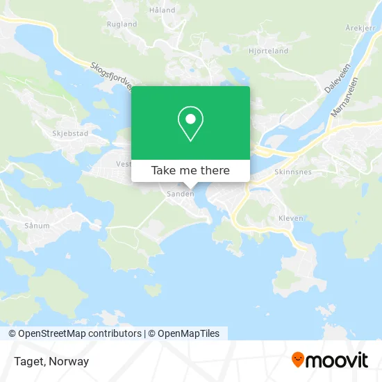 Taget map
