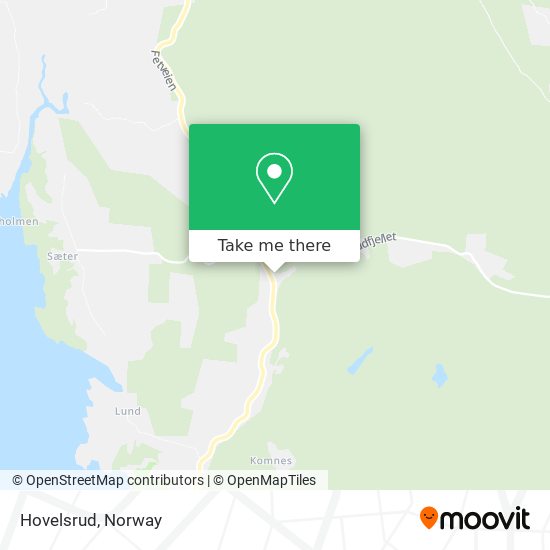 Hovelsrud map